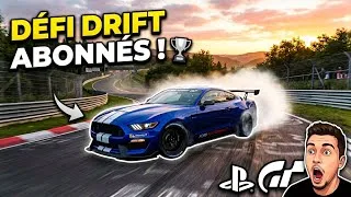 Miniature : Je défie mes ABONNÉS en DRIFT sur Gran Turismo 7 !