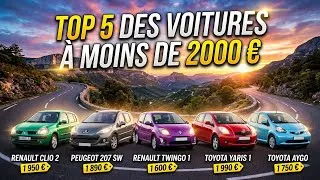 Miniature : Rouler pour Moins de 2000 € : Le TOP 5 des Voitures Increvables !