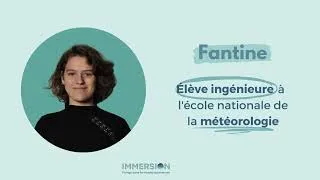Miniature : Episode 4 - Fantine, élève ingénieure à l'école nationale de la météorologie  [PODCAST]