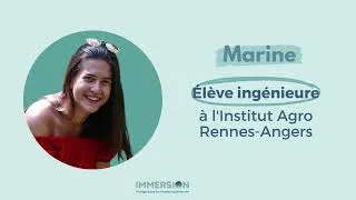 Miniature : Episode 1 - Marine, élève ingénieure à l'Institut Agro Rennes-Angers [Podcast]