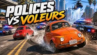 Miniature : POLICES VS VOLEURS GTA 5 ONLINE