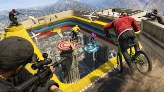 Miniature : SNIPERS VS BMX WTF EN 360° GTA 5 ONLINE