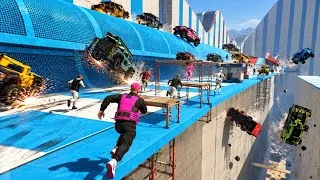 Miniature : RUNNERS VS CARS IMPOSSIBLE GTA 5 ONLINE