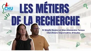 Miniature : Les métiers de la recherche : Pr Douine et M. Tareau, chercheurs responsables d'études
