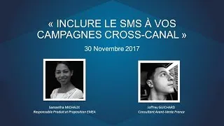 Miniature : [Webinar] Intégrez le SMS à vos campagnes de Marketing Cross Canal