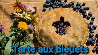 Miniature : Tarte aux bleuets