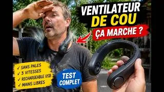 Miniature : VENTILATEUR DE COU pour la canicule