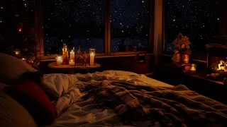Miniature : Ambiance hivernale enneigée | Dormez mieux avec les crépitements de la cheminée