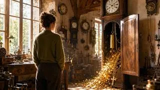 Miniature : Traité de voleur pendant 60 ans — elle rachète son horlogerie 3 € et ouvre la grande horloge