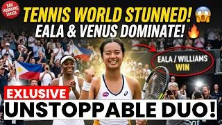 Miniature : Nobody Expected This! Alex Eala and Venus Williams Shock Bad Homburg Crowd 🔥