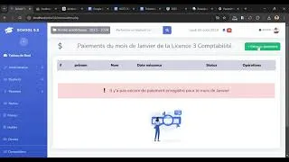 Miniature : gestion scolaire
