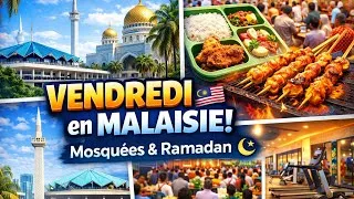 Miniature : Vendredi en Malaisie 🇲🇾 : Mosquées Magnifiques, Iftar Offert & Street Food Surprises !