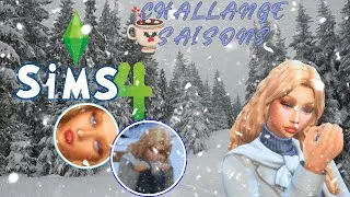 Miniature : Je crée la Sim PARFAITE pour l’hiver ❄️Challenge des Saisons – Les Sims 4