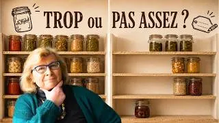 Miniature : Bilan cellier : Gérer son stock sur 3 ans (et ce que ça change au potager)