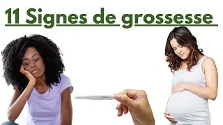 Miniature : 11 PREMIÈRS SYMPTÔMES de GROSSESSE