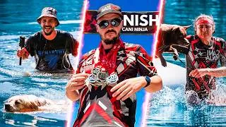 Miniature : La course de CANICROSS la plus folle que j'aie jamais faite 💦🐕 #canininja