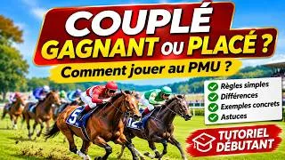 Miniature : 🏇 COUPLÉ GAGNANT OU PLACÉ : Comment jouer ? | Tutoriel PMU pour débutants 🎯🎯