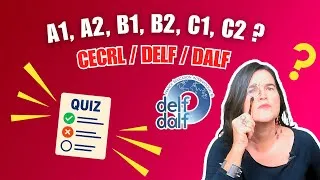 Miniature : A1, A2, B1, B2, C1, C2 ? Découvre ton niveau de français 🇫🇷 (CECRL expliqué + mini test à la fin)