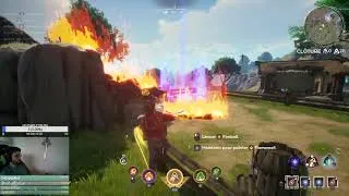 Miniature : Gameplay Spellbreak - Le joueur gandalf ON FIRE ft. Dyuke le boss
