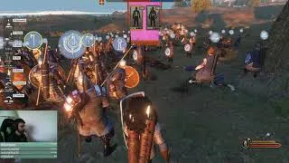 Miniature : [FR] Mount and Blade Bannerlord 2 : La bataille épique avec une IA challenging ! Shieldwall !