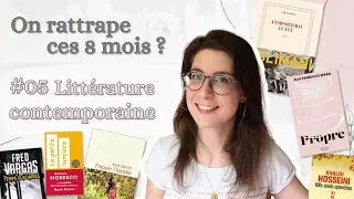 Miniature : En 2 mots | Mes lectures contemporaines de 2025