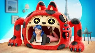 Miniature : LadyBug Devient la Poupée Géante LABUBU! Deviens LabubuBug!