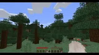 Miniature : PREMIER VRAI REPAS AU FEU survivre en forêt taiga minecraft 1 14 ep3