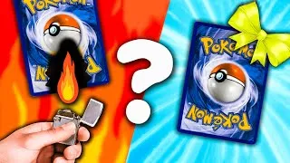 Miniature : BRÛLER ou Donner ces Cartes Pokemon ?!