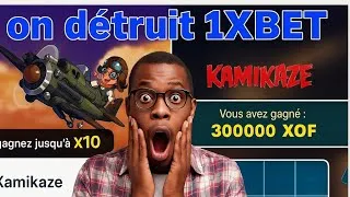 Miniature : COMMENT J’AI GAGNÉ 300 000 XOF SUR KAMIKAZE 1XBET 😱🔥 (STRATÉGIE RÉELLE)