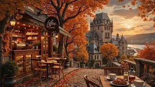Miniature : Peaceful Autumn Jazz Music with Coffee Shop Ambience 🍂 Smooth Jazz Instrumental Music for Relax