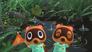Miniature : Relaxing Animal Crossing music + rain sounds