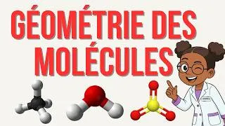 Miniature : Géométrie de quelques molécules : COURS + EXEMPLES (Physique-chimie)