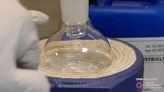Miniature : Extraction micro polluants organiques Soxhlet  GC/MS Montage Soxhlet
