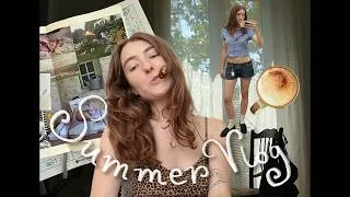 Miniature : doux juillet ⭐️ moodboard pour l'été, nouveau mantra et mots fléchés
