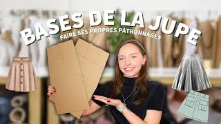 Miniature : DYI COUTURE DÉBUTANT I COMMENT FAIRE SON PATRON DE JUPE SUR MESURE I TUTO FAIRE SES PATRONS🪡