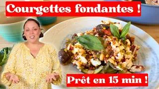 Miniature : Courgettes fondantes à la feta & pistaches – Recette courgettes facile !