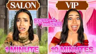 Miniature : 1 Minute Dans CHAQUE PIÈCE De DRESS To IMPRESS !