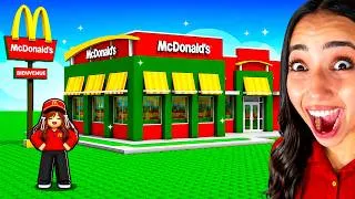 Miniature : J’ouvre un RESTAURANT sur ROBLOX !