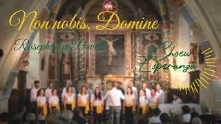 Miniature : Non nobis, Domine (Rosephanye Powell) - Chœur Esperanza 