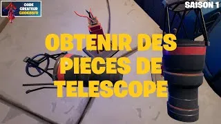 Miniature : Obtenir des Pièces de Télescope, Défi Fortnite Saison 1 !