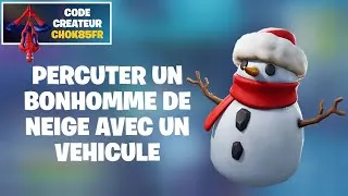 Miniature : Percuter un Bonhomme de Neige avec un Véhicule, Défi Fortnite Saison 1 !