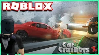 Miniature : On casse des voitures!/ Roblox Car Crusher 2