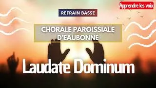 Miniature : Laudate Dominum • Apprendre les voix (Polyphonie)