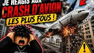 Miniature : 😨 Je réagis aux crashs d’avion les plus FOUS jamais filmés