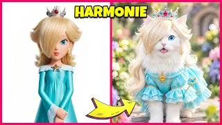 Miniature : Les Personnages de Super Mario Galaxy en CHAT 😹🍄 + Mega Quiz Super Mario