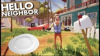 Miniature : Mon voisin a les plus grandes assiettes du monde ! Hello Neighbor