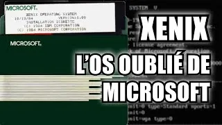 Miniature : Xenix : l'OS OUBLIÉ de Microsoft.