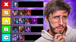 Miniature : TIERLIST MID PATCH 26.11 LOL - LA SEULE FOIS DE L'ANNÉE OU VOUS VERREZ CE PICK
