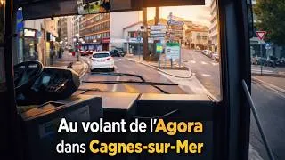 Miniature : Au volant de l'Irisbus Agora dans Cagnes sur Mer