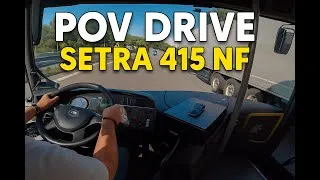 Miniature : Je convoie un Setra 415 NF de Nice à Cannes / POV Drive